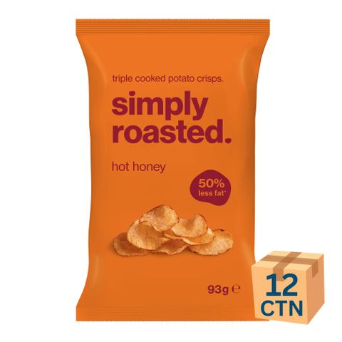 Simply Roasted Hot Honey 12 x 93g