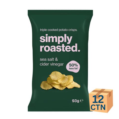 Simply Roasted Sea Salt and Vinegar 12x93g