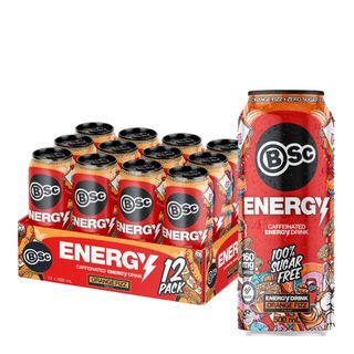 Body Science Energy Drink Orange Fizz 500ml 12 Pack