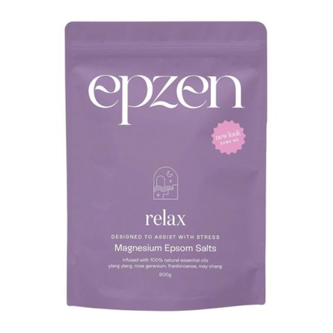 EpZen Evodia Premium Magnesium Bath Crystals (Relax) - 900g