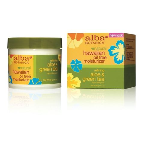 Alba Hawaiian Aloe & Green Tea Oil Free Moisturiser  - 85g