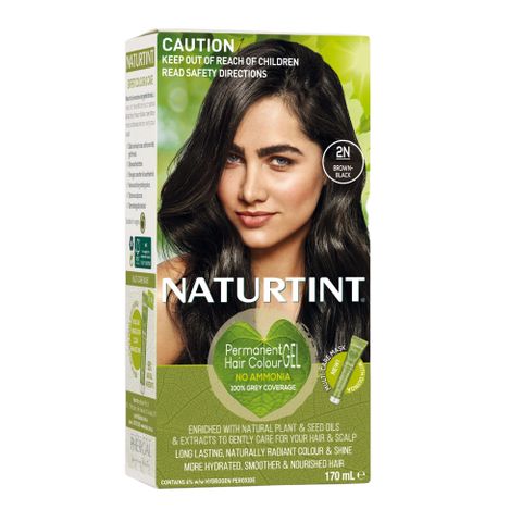 NaturTint Brown Black 2N - 170ml