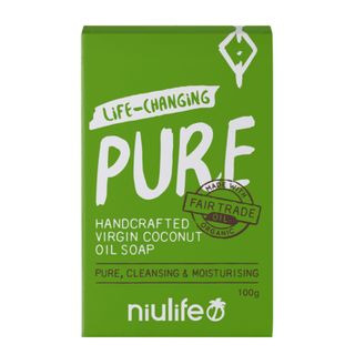 Niulife Coconut Oil Soap Pure 100g