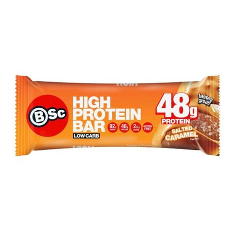 Body Science Big Protein Bar Salted Caramel 92g 12 Pack