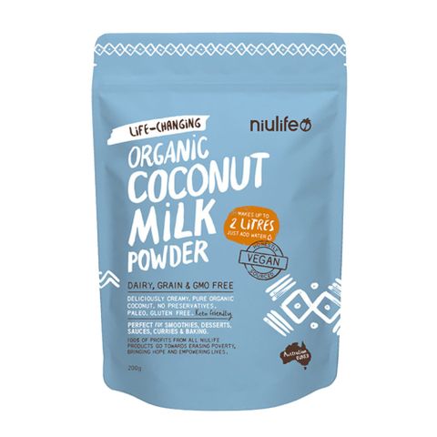 Niulife Coconut Milk Powder Organic 200g