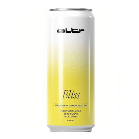 Altr Soda Bliss Strawberry Lemonade 330ml 24 Pack Carton
