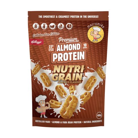 Macro Mike Kelloggs Nutri Grain Almond Protein 400g
