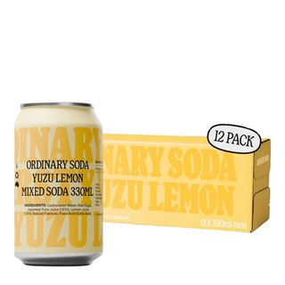 Ordinary Soda Yuzu Lemon 330ml 12 Pack