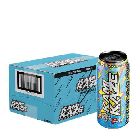 Athletic Sports Energy Electric Lemonade 500ml 12 Pack