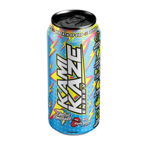 Athletic Sports Energy Electric Lemonade 500ml 12 Pack