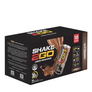 Shake 2 Go Chocolate 350ml - 10 Pack Ctn