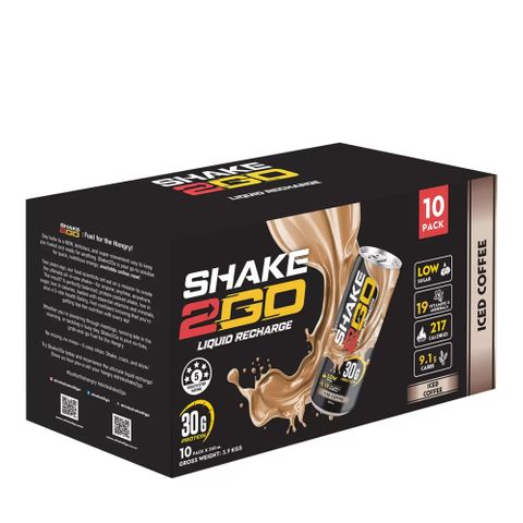 Shake 2 Go Coffee 350ml - 10 Pack Ctn