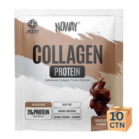 ATP Science Noway Chocolate Protein 26G Sachet 10 Pack Carton
