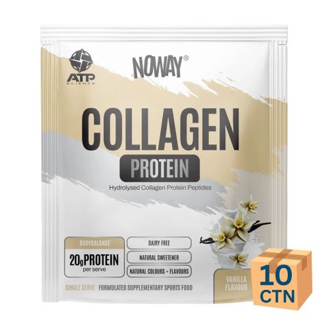 ATP Science Noway Vanilla Protein 25G Sachet 10 Pack Carton