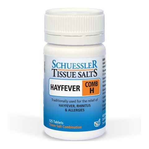 Schuessler Comb H (Hayfever) - 125 Tabs