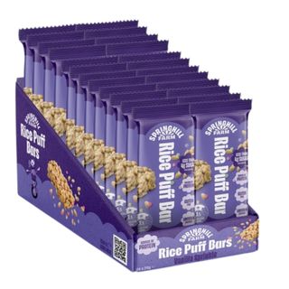 [] Springhill Farm Rice Puff Bar Vanilla Sprinkles 20g 24 Pack Carton (Refrigerated)