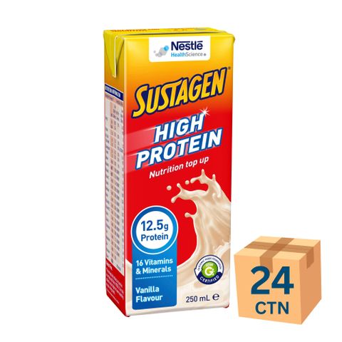 Sustagen Sustagen Liquid Vanilla 250ml 24 Pack Carton