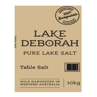 Lake Deborah Pure Lake Salt Table 10kg