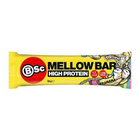 Body Science Protein Mellow Bar Banana 50g 12 Pack