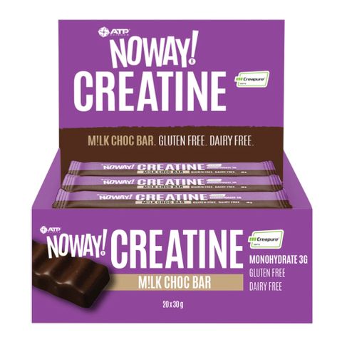 Noway Creatine Choc Bar 30g - 20 Pack Carton