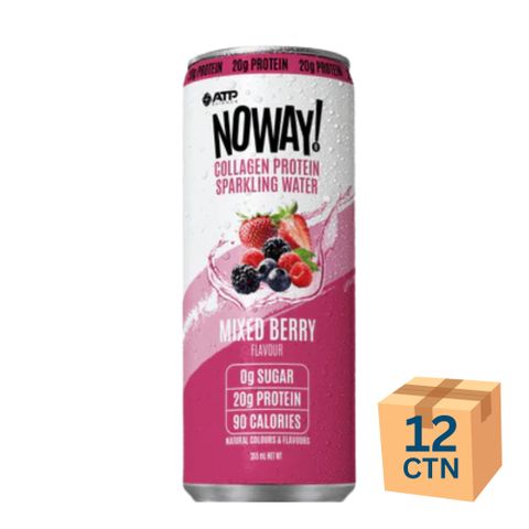 No Way Protein Water Berry 355ml - 12 Pack Ctn
