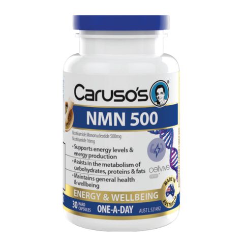 Carusos Natural Health NMN 500 30 Capsules