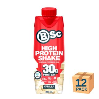 Body Science High Protein Shake Vanilla 300ml 12 Pack