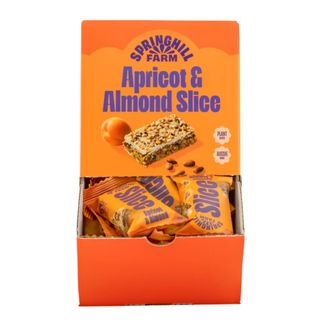 []Springhill Slice Apricot Almond 25g - 24 Pack Ctn (Refrigerated)