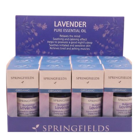 Sf Lavender Organic (Bulg) Counter Unit -