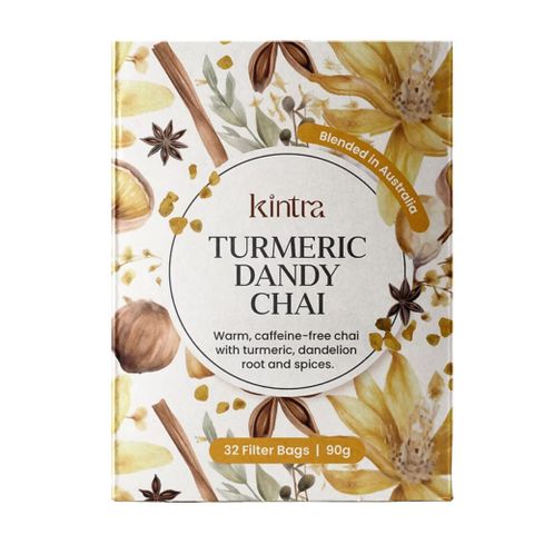Kintra Turmeric Dandy Chai Tea 32 Tb -