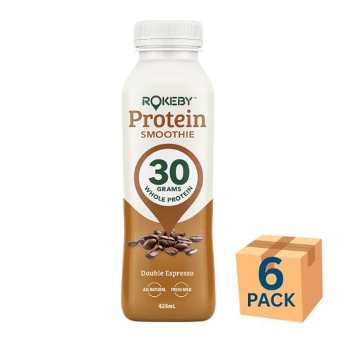 Rokeby Smoothie Double Espresso 425mL 6 Pack