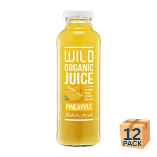 Wild1 Organic Juice Pineapple 360ml 12 Pack Carton