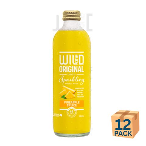Wild1 Organic Sparkling Passionfruit 345ml 12 Pack Carton