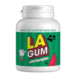 LA Sugar Free Watermelon Chew Gum Bottle 60g 6 Pack Carton