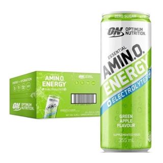 Optimum Nutrition Energy Electrolyte Drink Apple 355ml 12 Pack Carton
