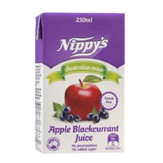 Nippys Juice Box Apple Blackcurrant 250ml 24 Pack Carton