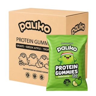 Paliko Protein Gummies Green Apple 52g 10 Pack Carton
