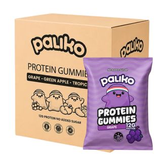 Paliko Protein Gummies Grape 52g 10 Pack Carton