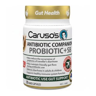 Carusos Natural Health Probiotic Saccharomyces Boulardii 30 Capsules
