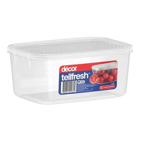 Decor Tellfresh Oblong 1.8L 12 Pack Carton