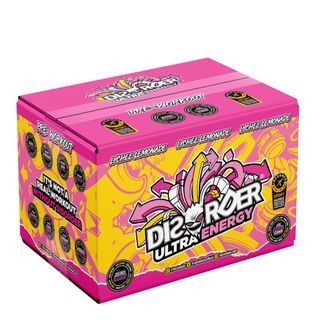 Faction Labs Disorder Ultra Energy Lychee Lemon 500ml 12 Pack Carton