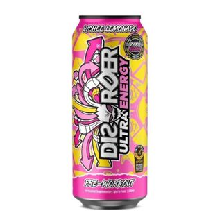 Faction Labs Disorder Ultra Energy Lychee Lemon 500ml 12 Pack Carton