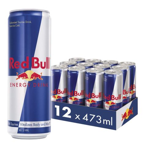 Red Bull Energy Drink 473ml 12 Pack Carton