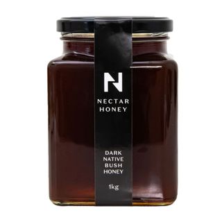 Nectar Honey Native Bush Honey Large 1kg Jar Dark