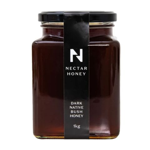 Nectar Honey Native Bush Honey Large 1kg Jar Dark
