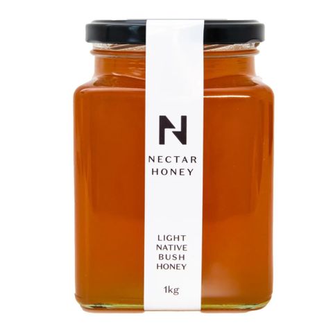 Nectar Honey Native Bush Honey Large 1kg Jar Light