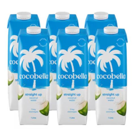 Cocobella Coconut Water Straight Up 6X1L