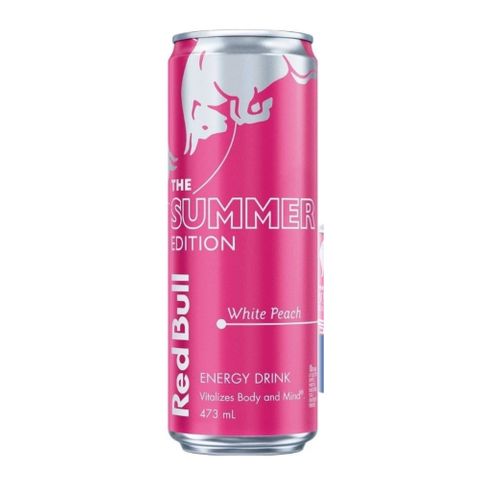 Red Bull White Peach Edition Energy Drink 473ml 12 Pack Carton