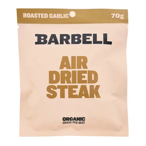 Barbell Foods Air Dried Steak Garlic 70g