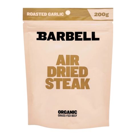 Barbell Foods Air Dried Steak Garlic 200g